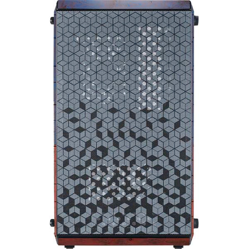 Haiti Flag Dark Wood Cooler Master MasterBox Q300L Mini Tower Skin